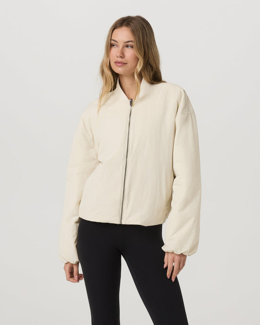 Lund Insulated Jacket Women's Bone Oversized Jacket | Vuori outlet