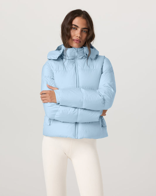 Alta Down Jacket Women's Crystal Blue Puffer Jacket | Vuori sale