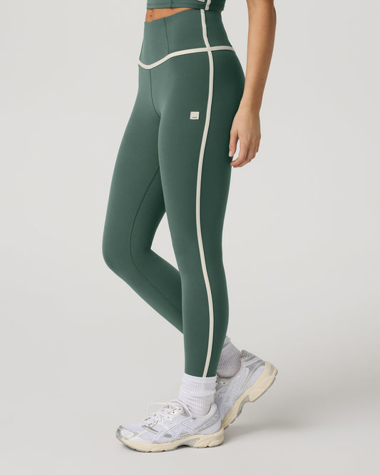 Vuori AllTheFeels™ Corset Legging Women's Agate Green Leggings | Vuori online
