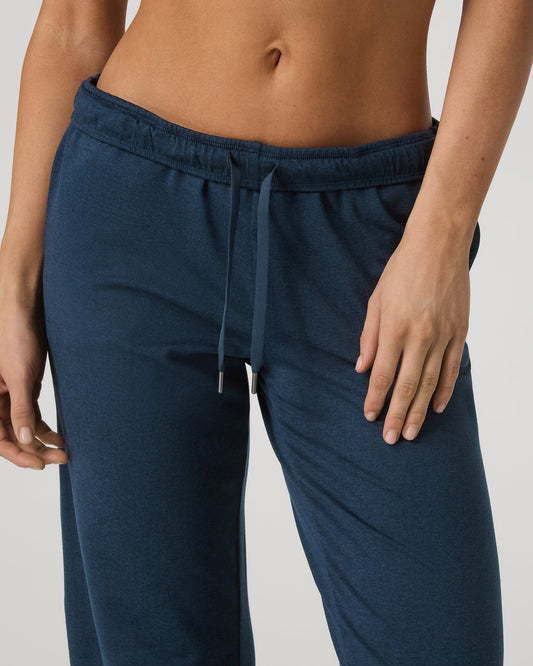 Halo Modern Straight Leg Pant - Long Blue Coast Heather | Vuori online