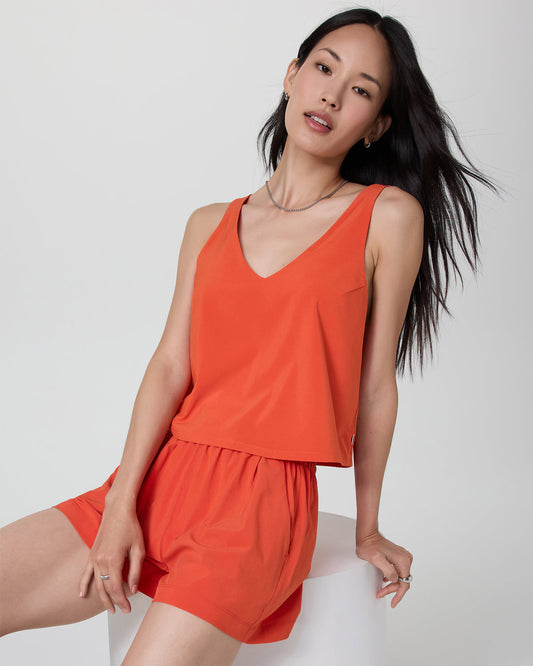 Villa Short Bright Poppy Lightweight Shorts | Vuori discount