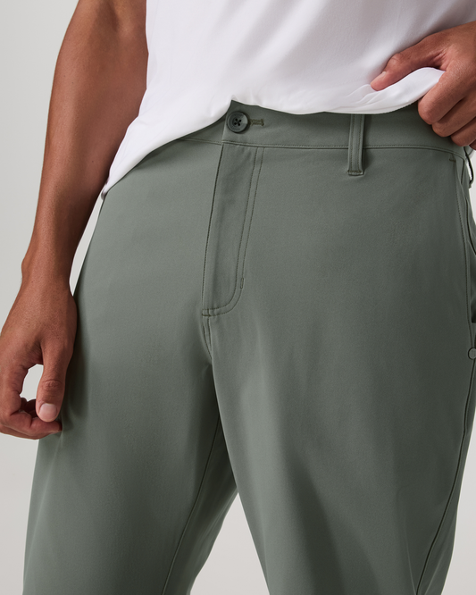 Meta Trouser Classic Fit 30" Men's Light Oregano Pants | Vuori for sale