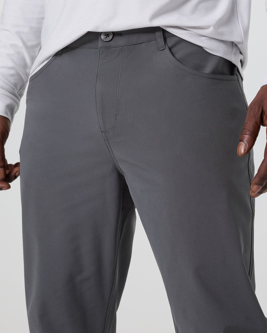 Meta Pant Classic Fit 30" Charcoal | Vuori onsale