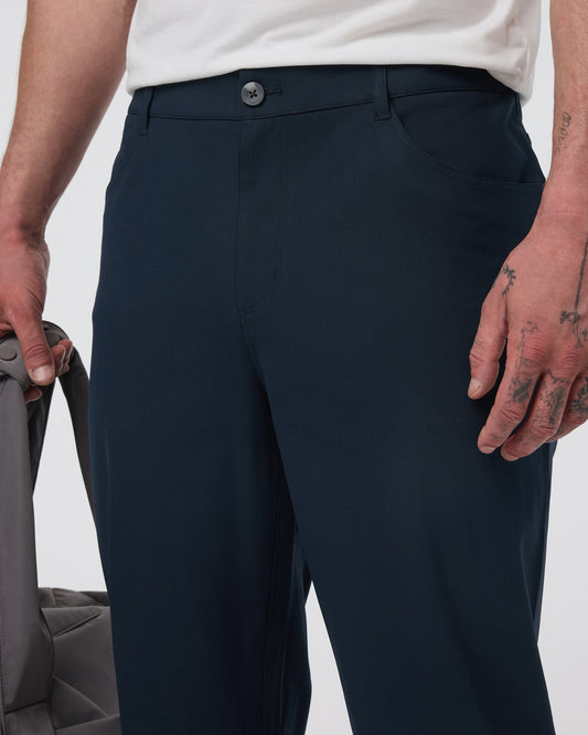 Meta Pant Relaxed Fit 32" Ink | Vuori sale