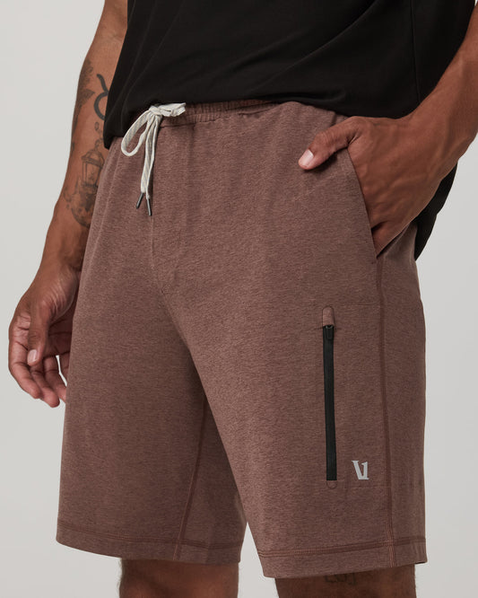 Sunday Performance Short 8" Men's Sable Heather Shorts | Vuori sale