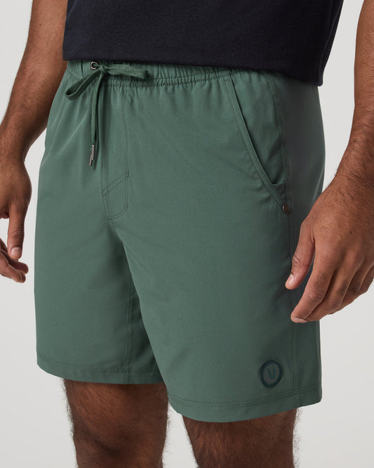 Kore Short Unlined 7" Men's Agate Green Tonal Shorts | Vuori online