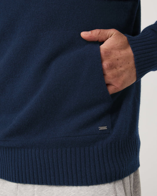 Berik Cashmere Hoodie Men's Hoodie in Ink | Vuori outlet