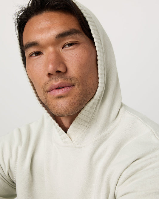 Fluent Sweater Hoodie Men's Winter Grey Cashmere Hoodie | Vuori online