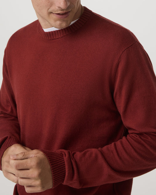 Fluent Sweater Men's Spiced Apple Cashmere Sweater | Vuori discount