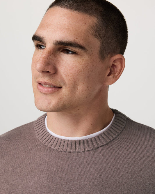 Fluent Sweater Men's Huckleberry Cashmere Sweater | Vuori onsale