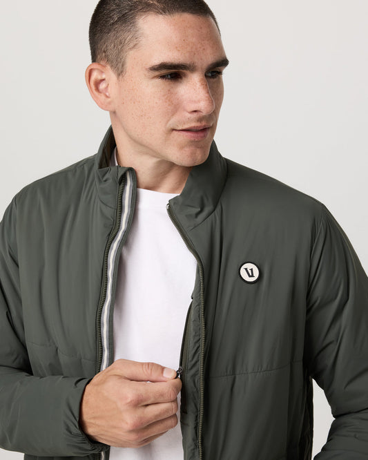 Echo Insulated Jacket 2.0 Men's River Rock Jacket | Vuori for sale