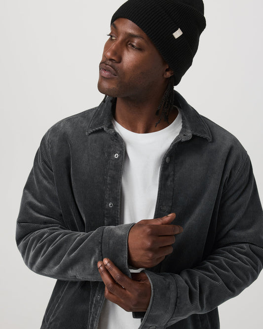 Vuori Cord Jacket Men's Dark Pewter Corduroy Jacket | Vuori online