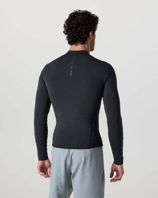 Long Sleeve Yulex Wetsuit Top Washed Black | Vuori for sale