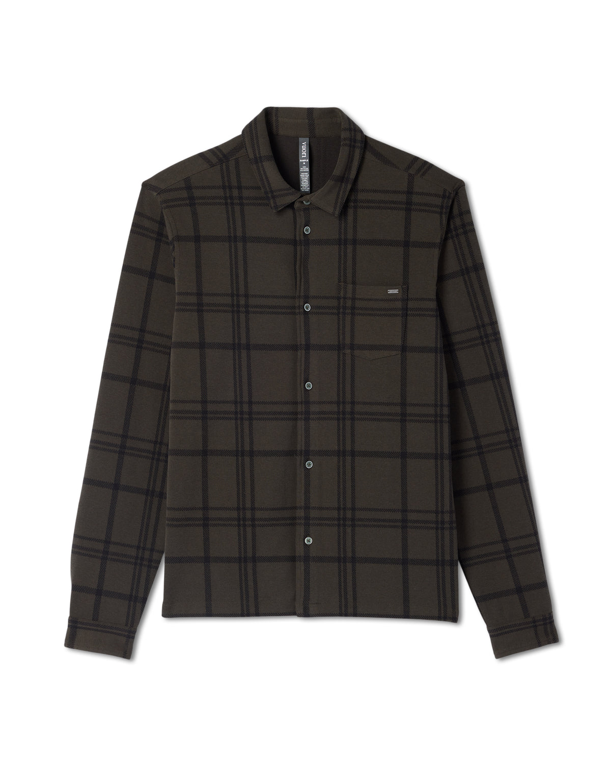 Seaview Plaid Button Down Shirt Dark Oregano Shirt | Vuori for sale