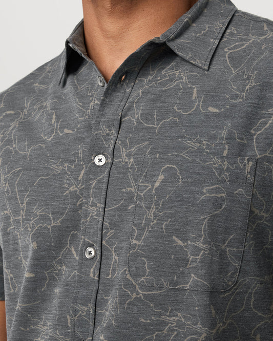 Short Sleeve Bridge Button Down Men's Root Shirt | Vuori online