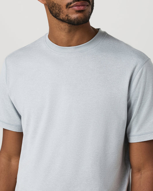 Short Sleeve Ponto Tee - Relaxed Fit Harbor Grey Heather | Vuori onsale