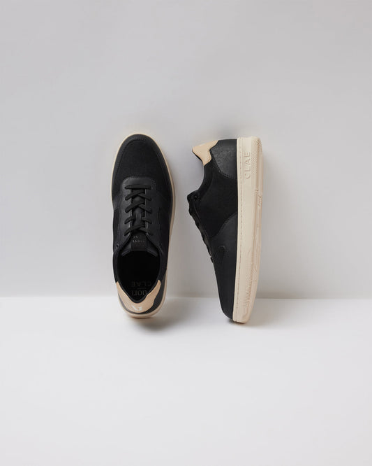Malone Lite Vuori Black Vegan Shoes | Vuori shop
