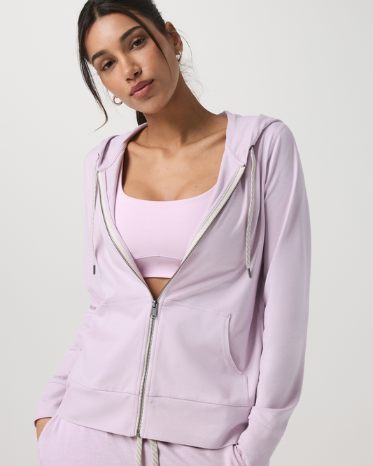 Halo Performance Hoodie 2.0 Lilac Breeze Heather Hoodie | Vuori for sale