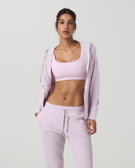 Halo Performance Hoodie 2.0 Lilac Breeze Heather Hoodie | Vuori for sale