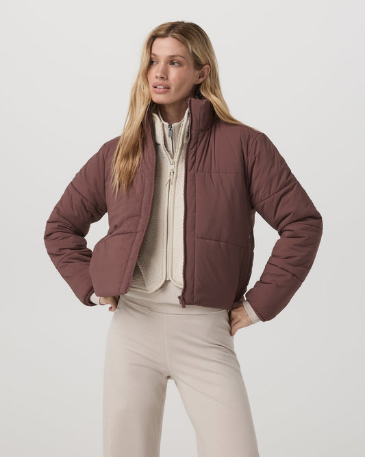 Canyon Insulated Venture Jacket Women's Sable Full-Zip | Vuori discount