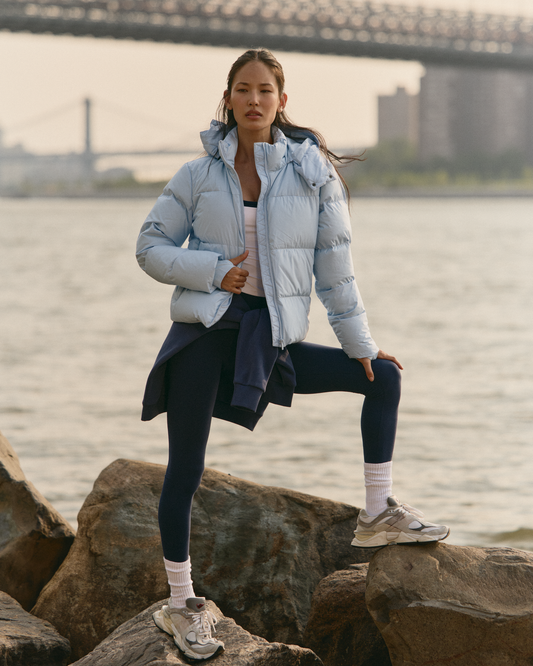 Alta Down Jacket Women's Crystal Blue Puffer Jacket | Vuori sale