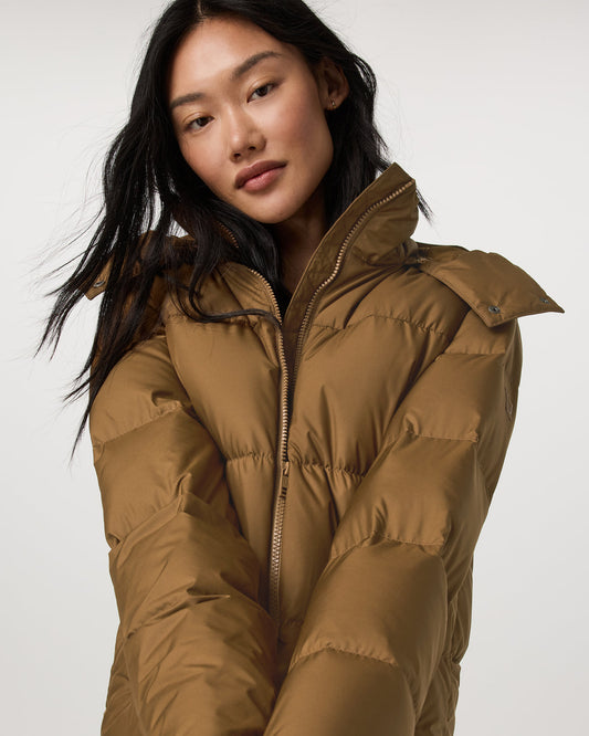 Alta Down Jacket Women's Puffer Jacket in Rum | Vuori onsale