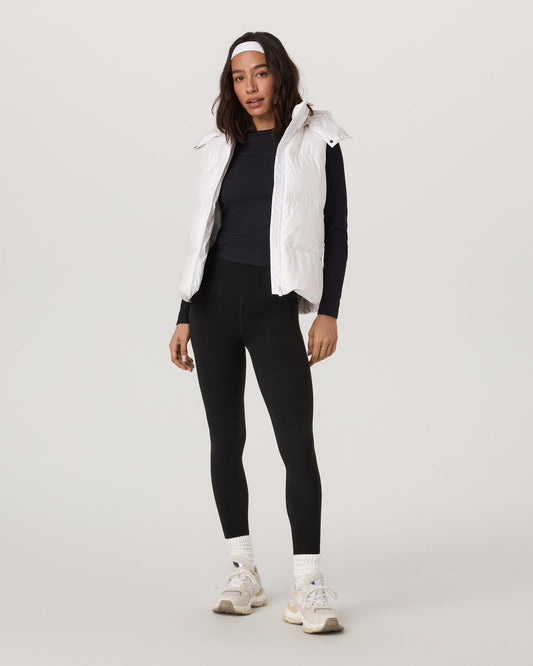 Alta Down Vest Women's White Sleeveless Vest | Vuori outlet