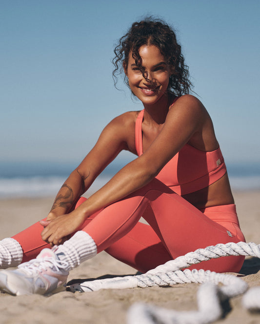 Daily Form Legging Women's Bright Coral Leggings | Vuori outlet