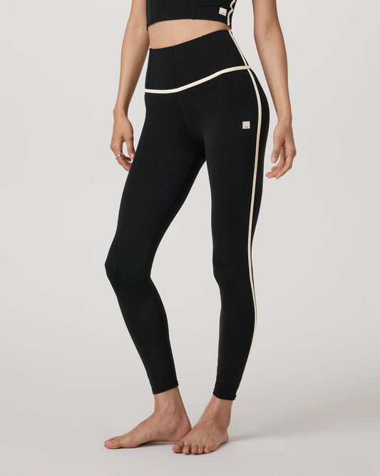 Vuori AllTheFeels™ Corset Legging Black Leggings | Vuori for sale
