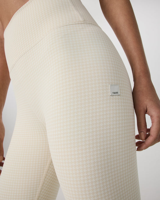 Micro Houndstooth Legging Natural Micro Houndstooth | Vuori discount