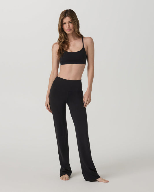 Vuori AllTheFeels™ Straight Leg - Short Women's Black Leggings | Vuori sale