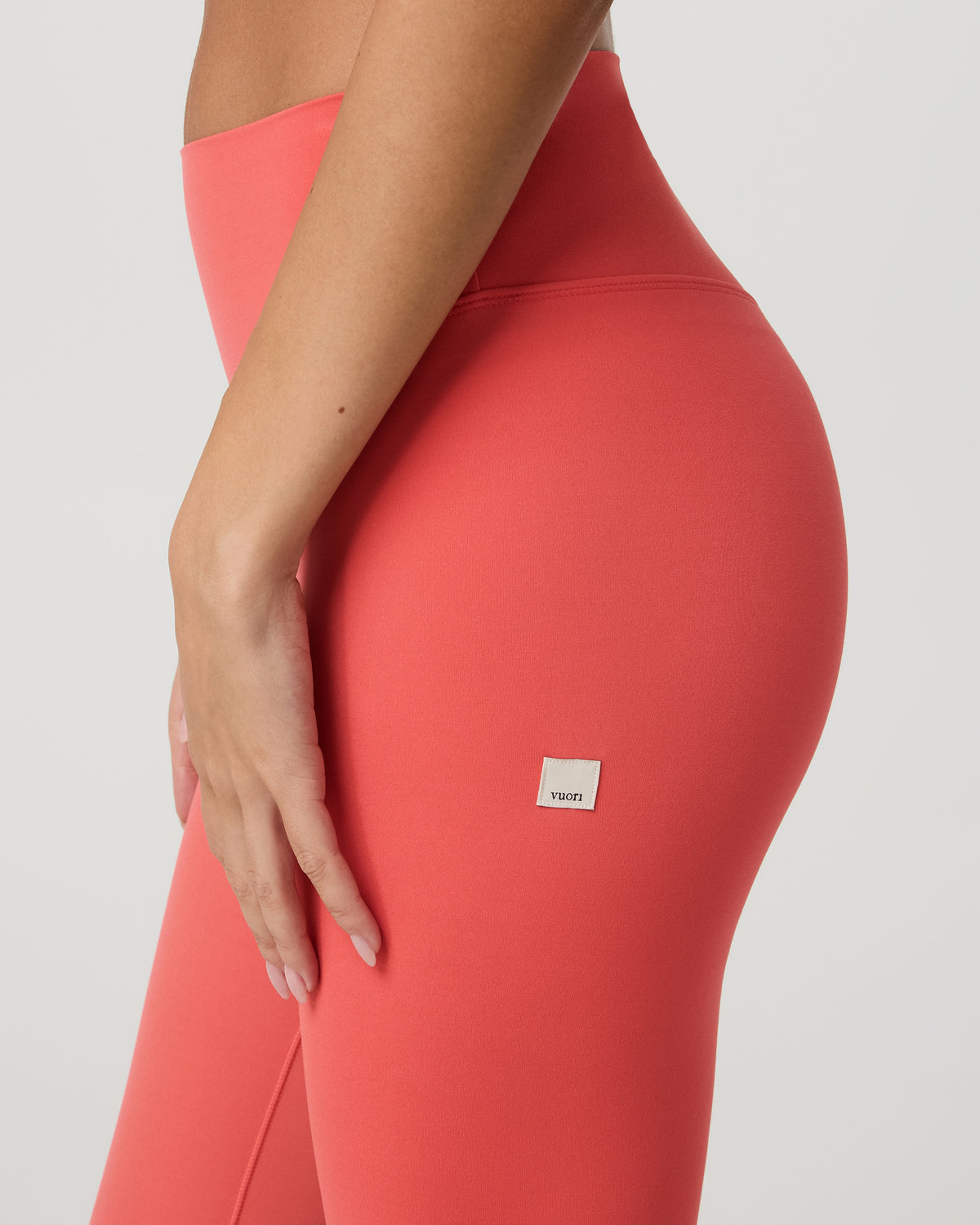 Vuori AllTheForm™ Legging - Short Women's Bright Coral Leggings | Vuori online