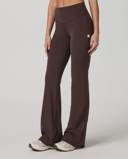 Vuori AllTheForm™ Flare - Short Women's French Roast Leggings | Vuori shop