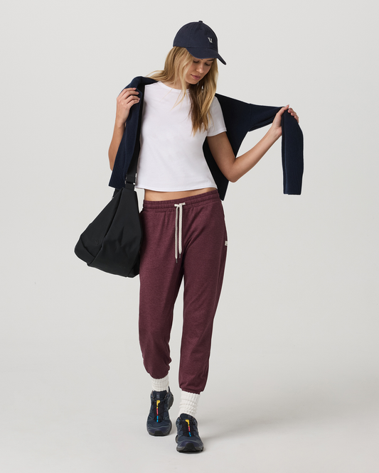 Performance Jogger Women's Fig Heather Joggers | Vuori onsale