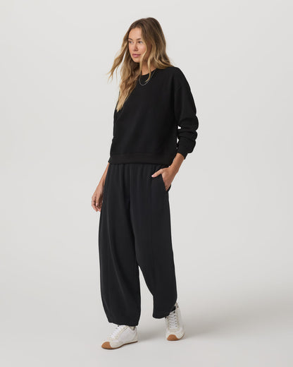 Sedona Barrel Sweatpant Women's Black Relaxed Fit Pants | Vuori online
