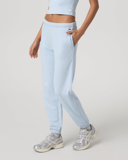 Women's Halo Modern Sweatpant Soft Sky Heather | Vuori onsale