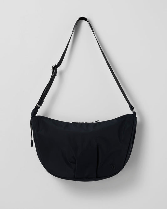 Vuori Carryall Stylish Black Modern Crescent Bag | Vuori sale