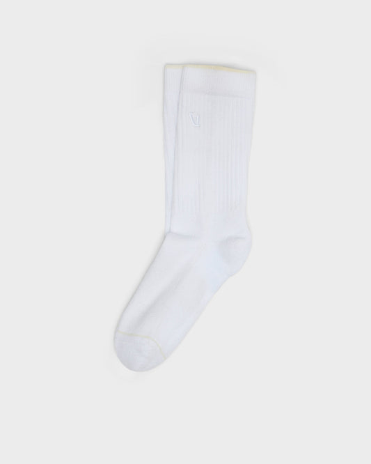 V1 Crew Sock White Crew Socks Clothing | Vuori discount