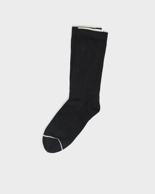 V1 Crew Sock Black Crew Socks Clothing | Vuori sale