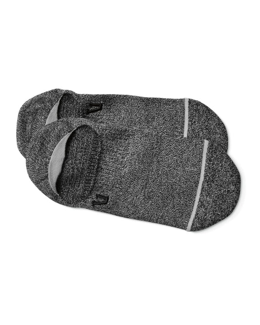 Vuori No Show Sock Heather Grey Socks Clothing | Vuori for sale