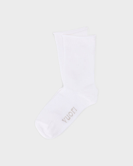 Quarter Crew Pointelle Sock Stylish White Socks | Vuori sale
