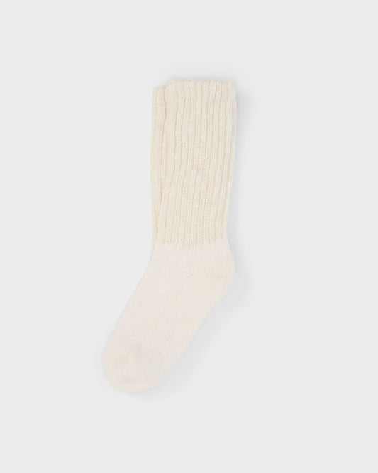 Cozy Sock Plush, Soft Marshmallow Heather Sock | Vuori shop