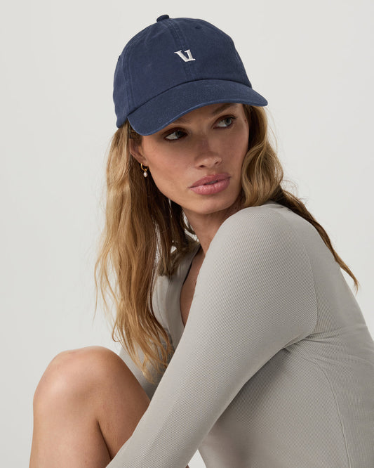 Vuori Dad Hat Low Profile Navy Hat | Vuori shop