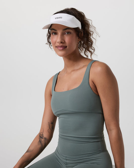Topspin Visor 2.0 White | Vuori discount