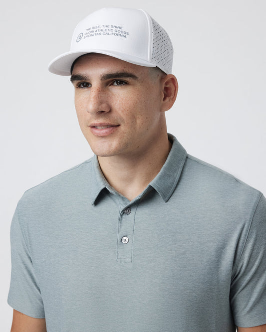 Vuori Water Tech Hat White Floating Hat | Vuori shop