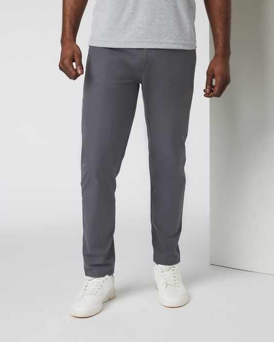 Meta Pant - 30" Charcoal 5-Pocket Pants | Vuori onsale