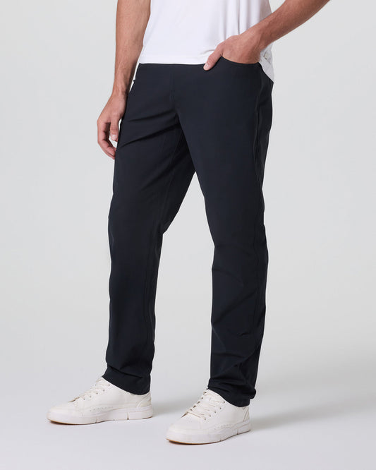Meta Pant Classic Fit 32" Black | Vuori onsale