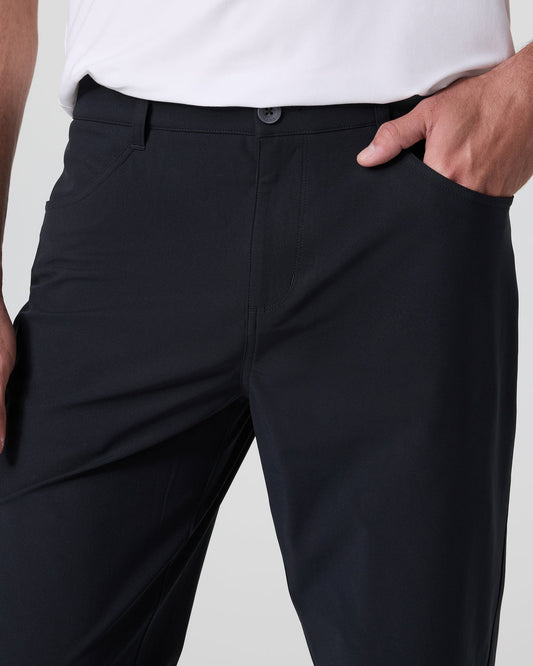 Meta Pant Classic Fit 32" Black | Vuori onsale