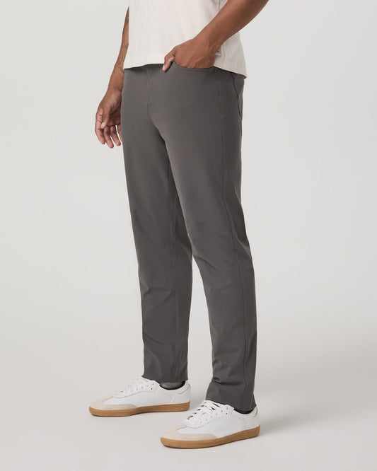 Meta Pant Classic Fit 32" Men's Warm Grey 5-Pocket Pants | Vuori shop