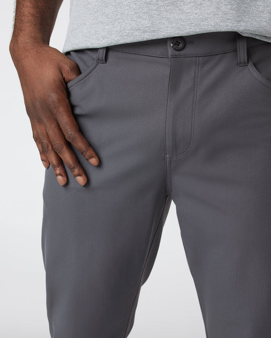 Meta Pant - 34 Men's Charcoal 34" Inseam Pants | Vuori outlet